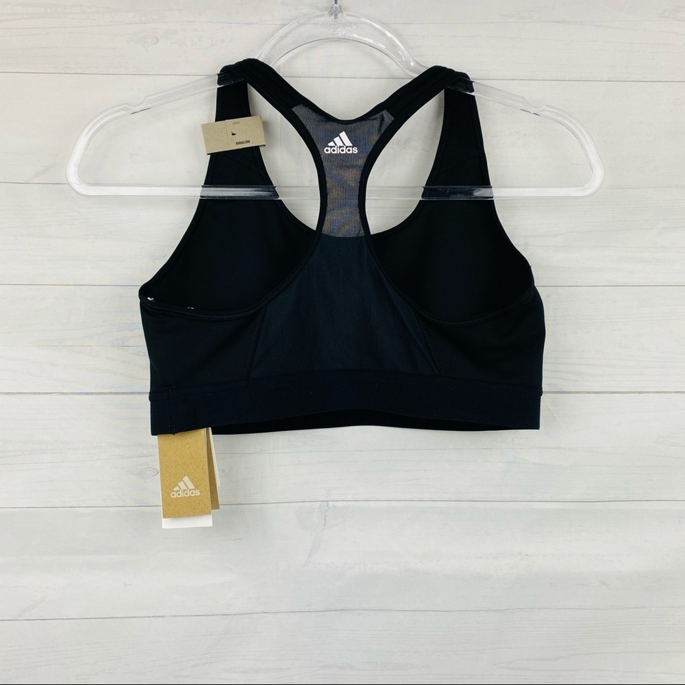 Adidas | Women’s Black Sports Bra - Picture 2 of 7
